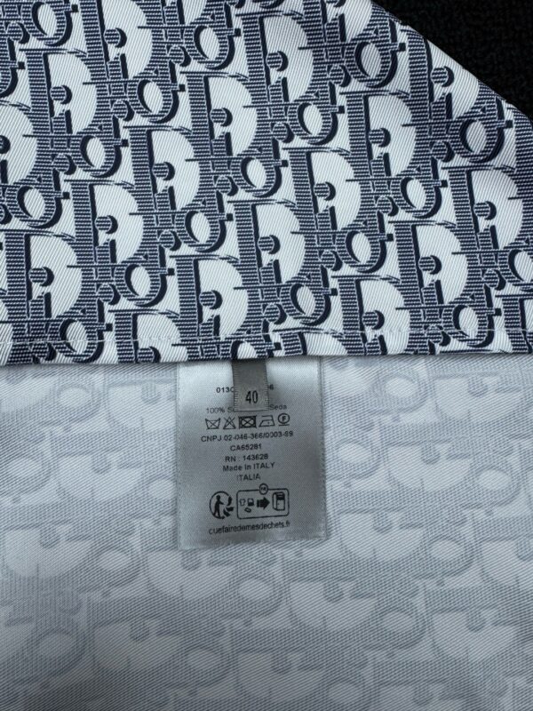 DIOR presbyopic full lettering short-sleeved shirt - 图片 14