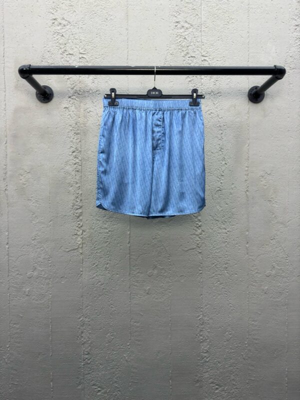 DIOR silk beach shorts