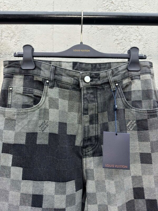 LOUIS VUITTON CHECKERBOARD MOSAIC JEANS - 图片 4