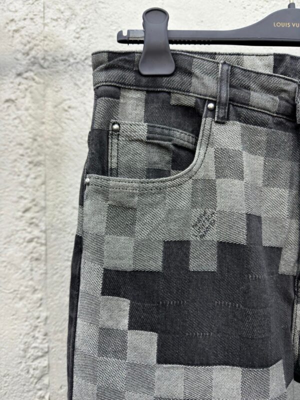 LOUIS VUITTON CHECKERBOARD MOSAIC JEANS - 图片 6