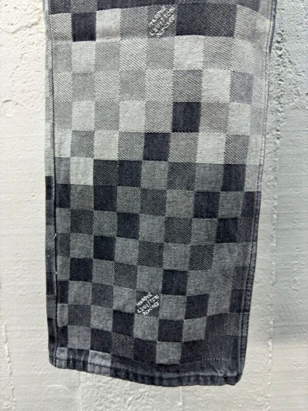LOUIS VUITTON CHECKERBOARD MOSAIC JEANS - 图片 8