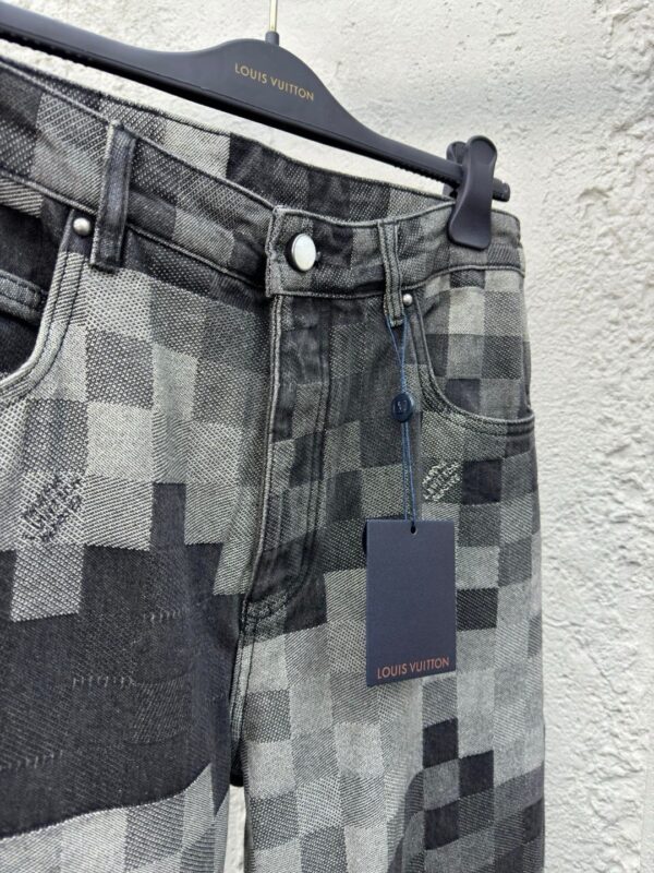 LOUIS VUITTON CHECKERBOARD MOSAIC JEANS - 图片 5