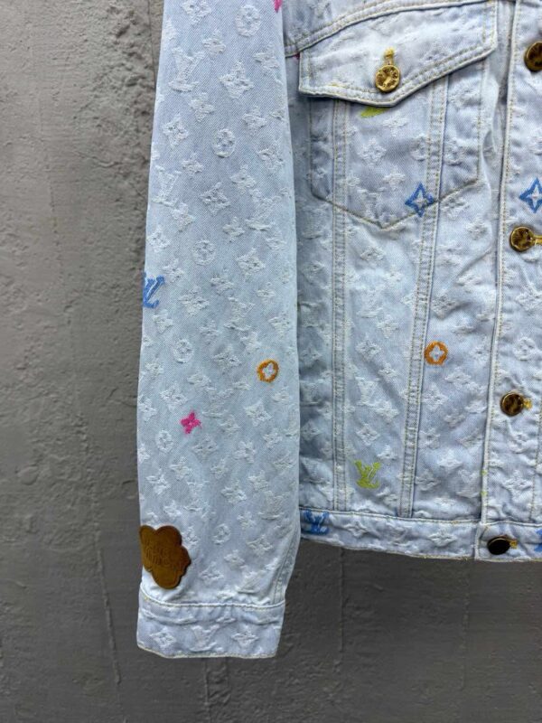 LOUIS VUITTON x Tyler embroidered denim jacket - 图片 8