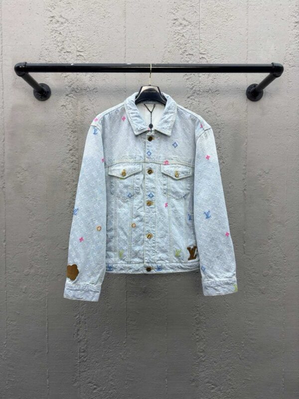 LOUIS VUITTON x Tyler embroidered denim jacket