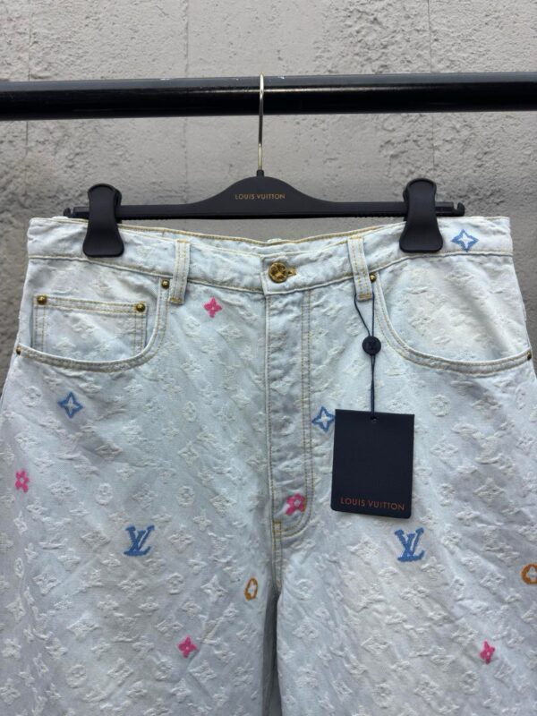 LOUIS VUITTON x Tyler Cruise 2024SS embroidered jeans - 图片 4