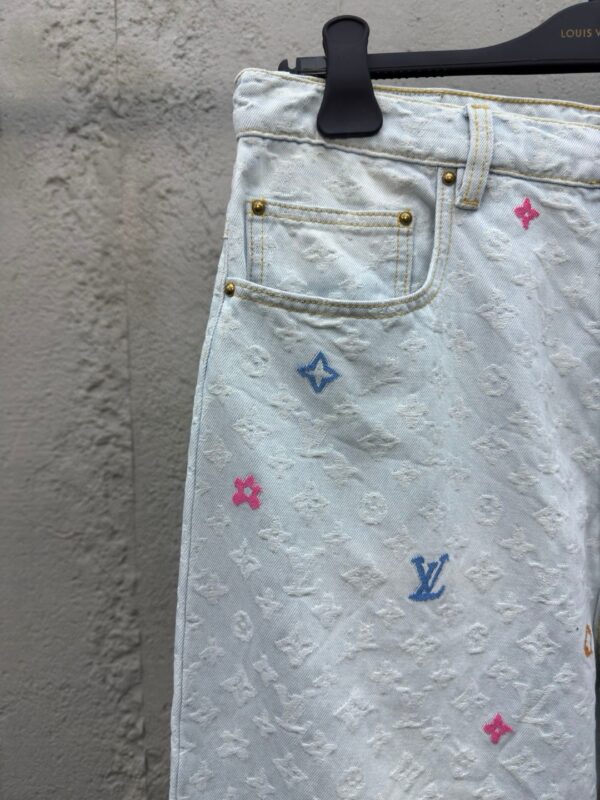 LOUIS VUITTON x Tyler Cruise 2024SS embroidered jeans - 图片 6