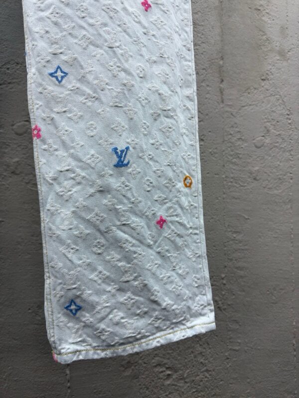 LOUIS VUITTON x Tyler Cruise 2024SS embroidered jeans - 图片 8