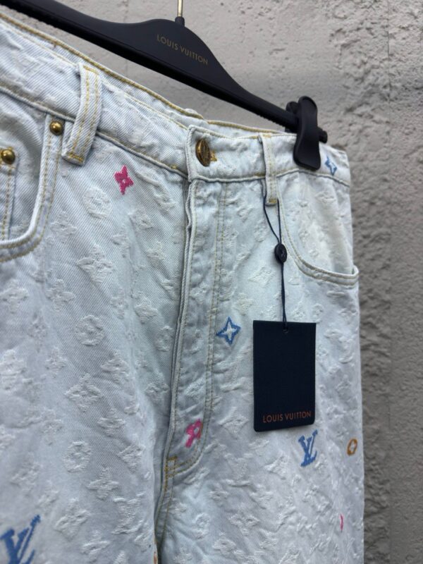 LOUIS VUITTON x Tyler Cruise 2024SS embroidered jeans - 图片 5