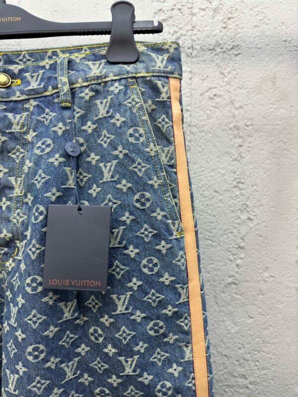 LOUIS VUITTON JACQUARD ALL-OVER SEAM JEANS - 图片 7