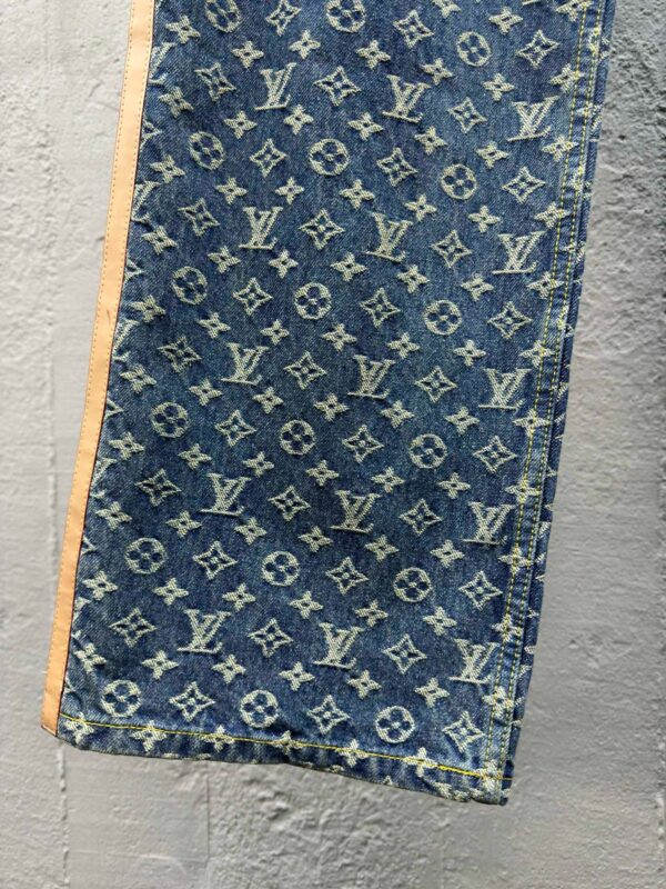 LOUIS VUITTON JACQUARD ALL-OVER SEAM JEANS - 图片 6