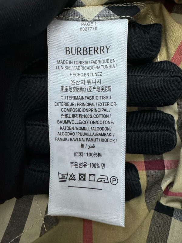 BURBERRY Twill plaid short-sleeved shirt - 图片 10