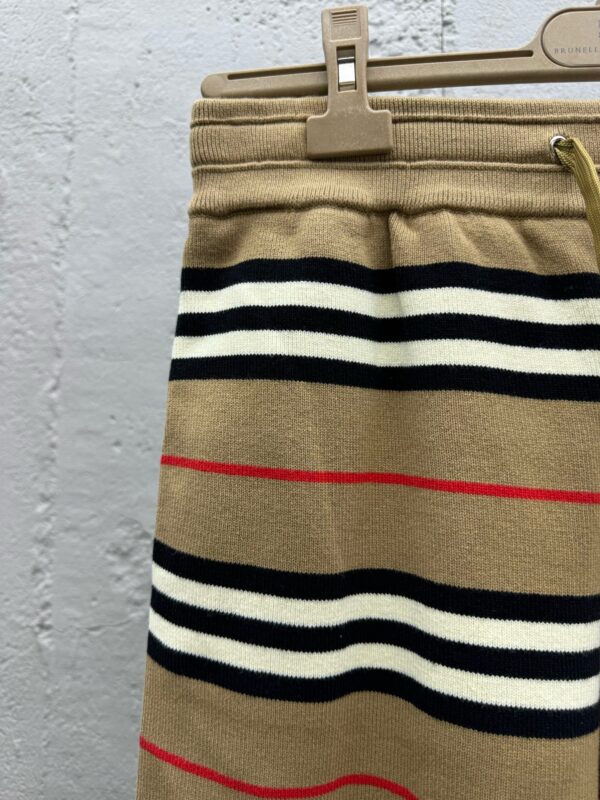 Burberry checked knitted shorts - 图片 5
