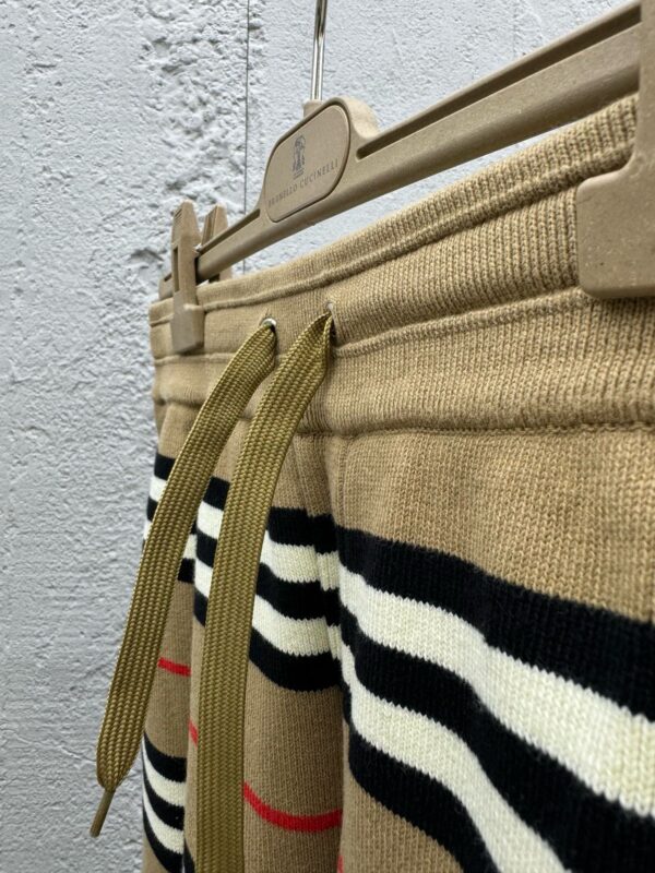 Burberry checked knitted shorts - 图片 7