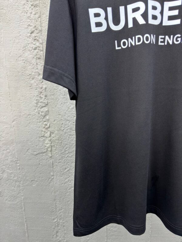 BURBERRY Letter print pattern short sleeves - 图片 7