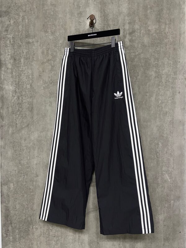 Balenciaga x AD Edition shamrock woven three-bar track pants