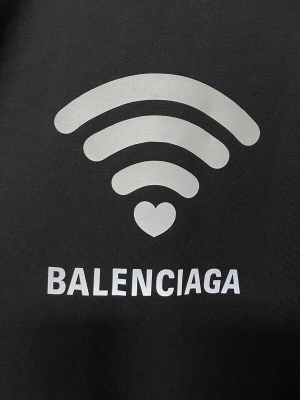Balenciaga 520 Capsule Short sleeve T-shirt with a letter logo print - 图片 5
