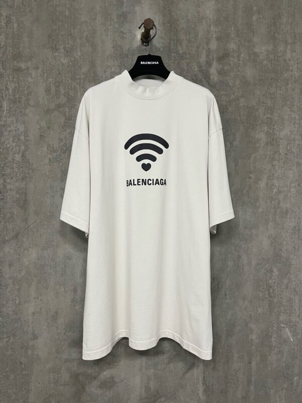 Balenciaga 520 Capsule Short sleeve T-shirt with a letter logo print - 图片 9