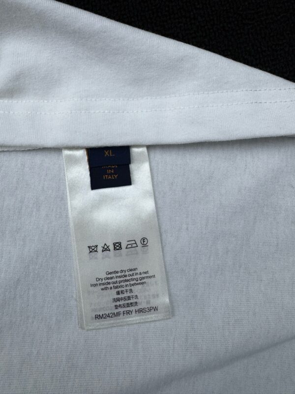 LOUIS VUITTON letter-embroidered ribbed short-sleeved - 图片 11