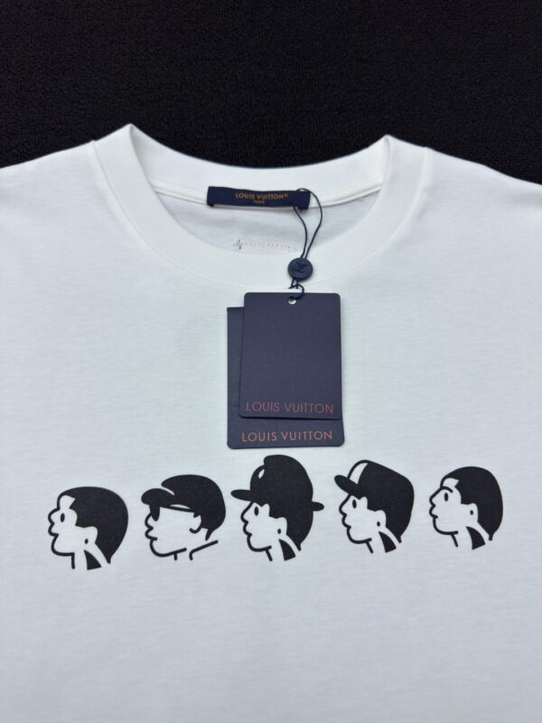 LOUIS VUITTON SMALL HEAD PRINT SHORT SLEEVES - 图片 4