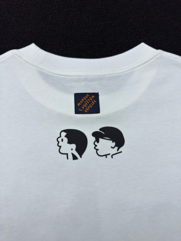 LOUIS VUITTON SMALL HEAD PRINT SHORT SLEEVES - 图片 5
