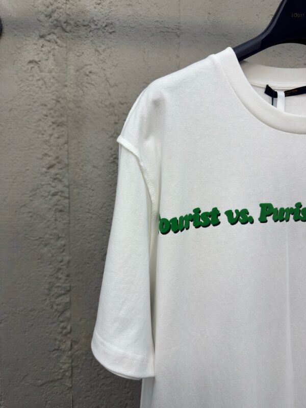 LOUIS VUITTON Letter stripe print short sleeves - 图片 5