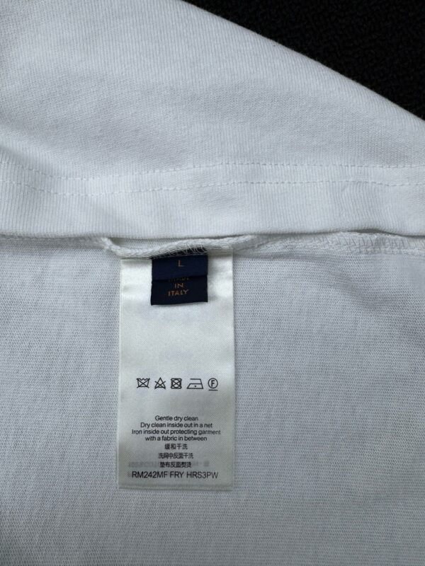 LV Earth Flocked Short Sleeve T-Shirt - 图片 8