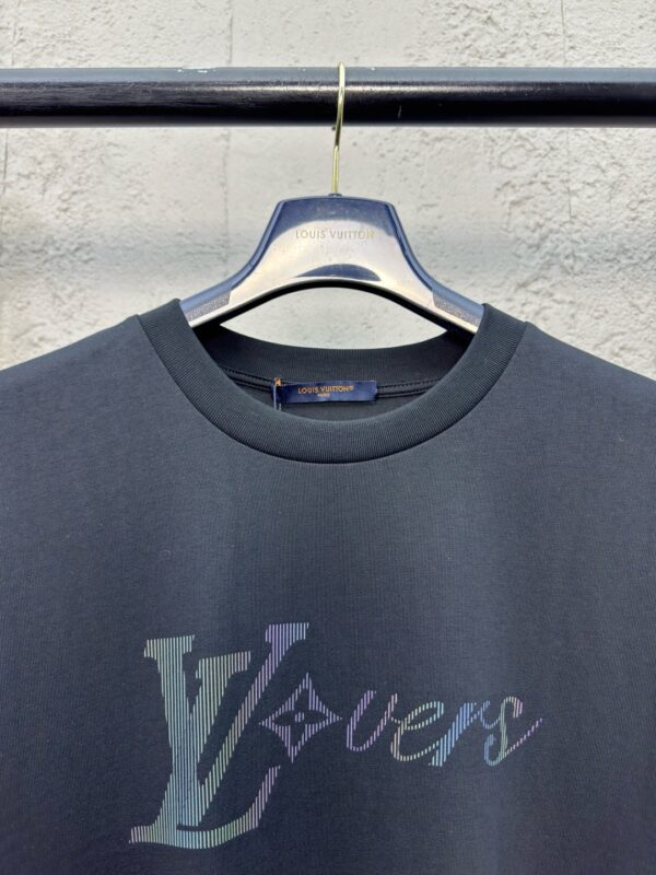 LOUIS VUITTON beaded letter short sleeves - 图片 6