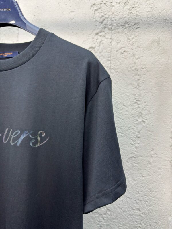 LOUIS VUITTON beaded letter short sleeves - 图片 7