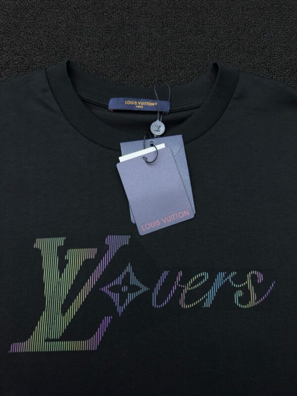 LOUIS VUITTON beaded letter short sleeves - 图片 11