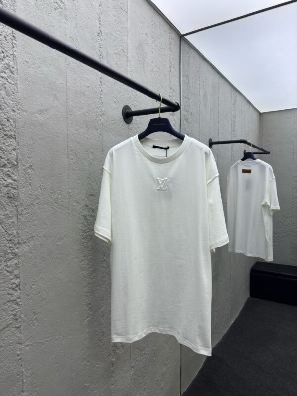 LOUIS VUITTON logo-embossed short sleeves - 图片 8