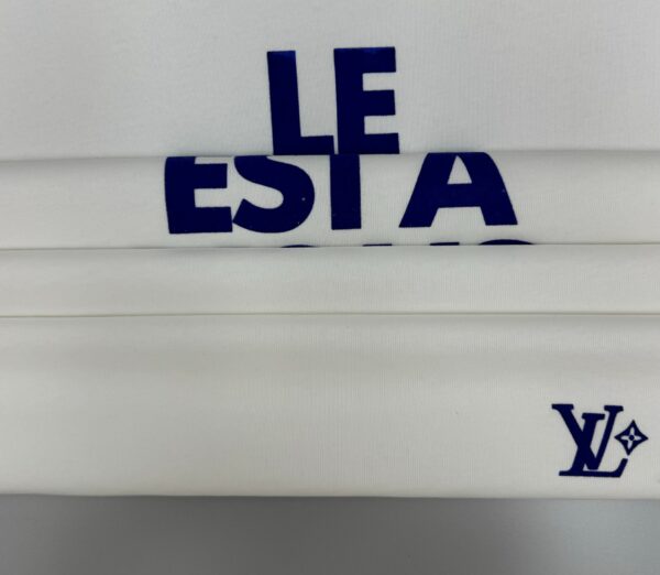 LV Earth Flocked Short Sleeve T-Shirt - 图片 11