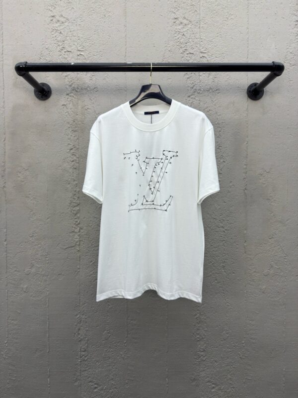 LOUIS VUITTON short sleeves embroidered with the stars