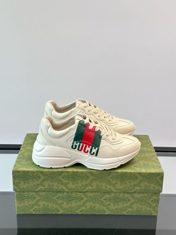 Gucc* Gucci Rhyton series of couples' sneakers - 图片 6