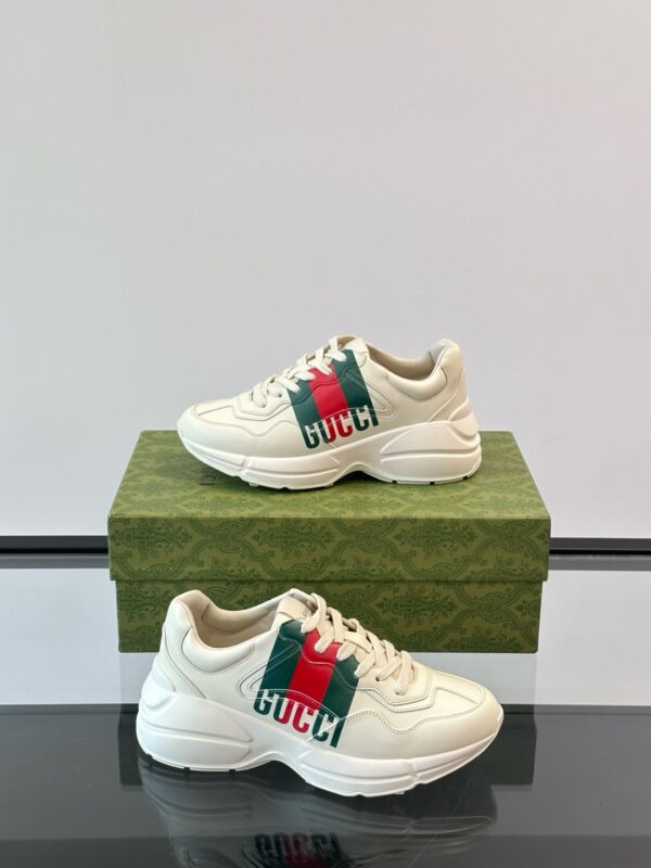 Gucc* Gucci Rhyton series of couples' sneakers - 图片 4