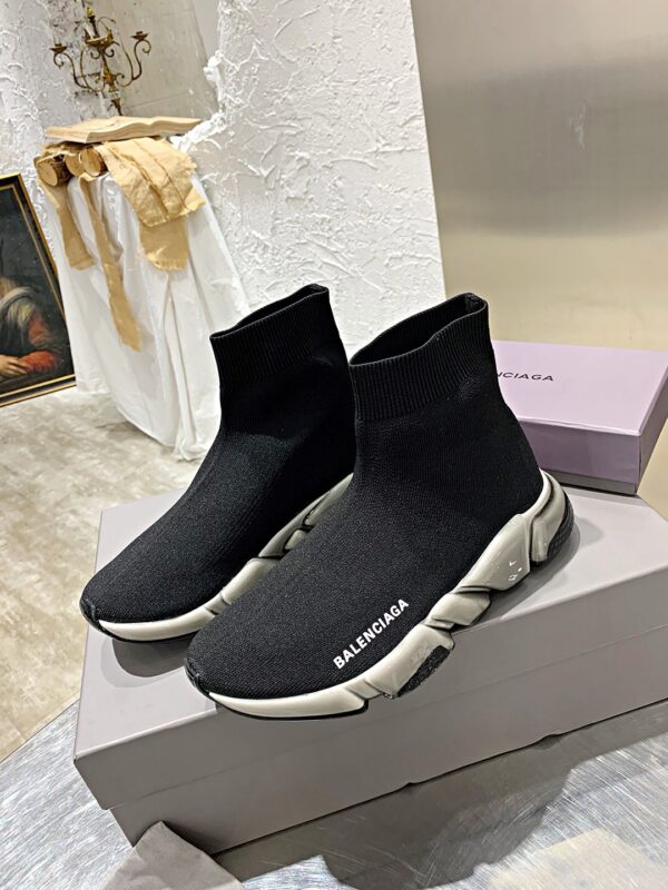Balenciaga coated model