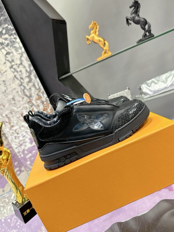 LV 2025 SS new official sync new colors 💗 Louis Vuitton catwalk skateboarding shoes are a hit - 图片 7