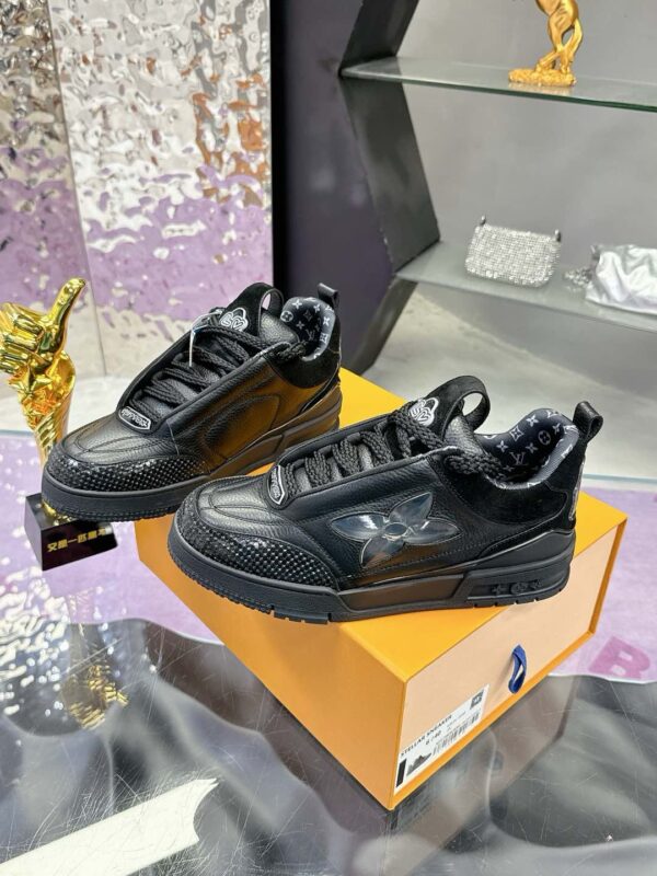 LV 2025 SS new official sync new colors 💗 Louis Vuitton catwalk skateboarding shoes are a hit - 图片 6