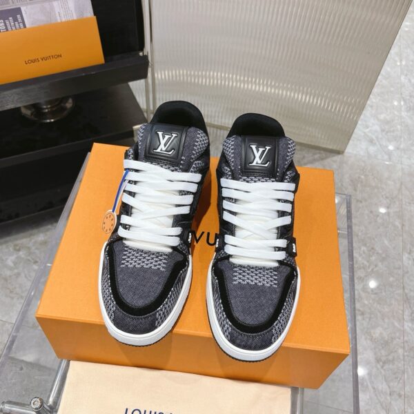 L Home New Color Matching Couples Casual Sports Shoes Skateboard Shoes - 图片 2
