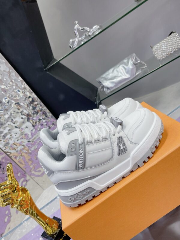 L Home New Color Matching Couples Casual Sports Shoes Skateboard Shoes - 图片 13