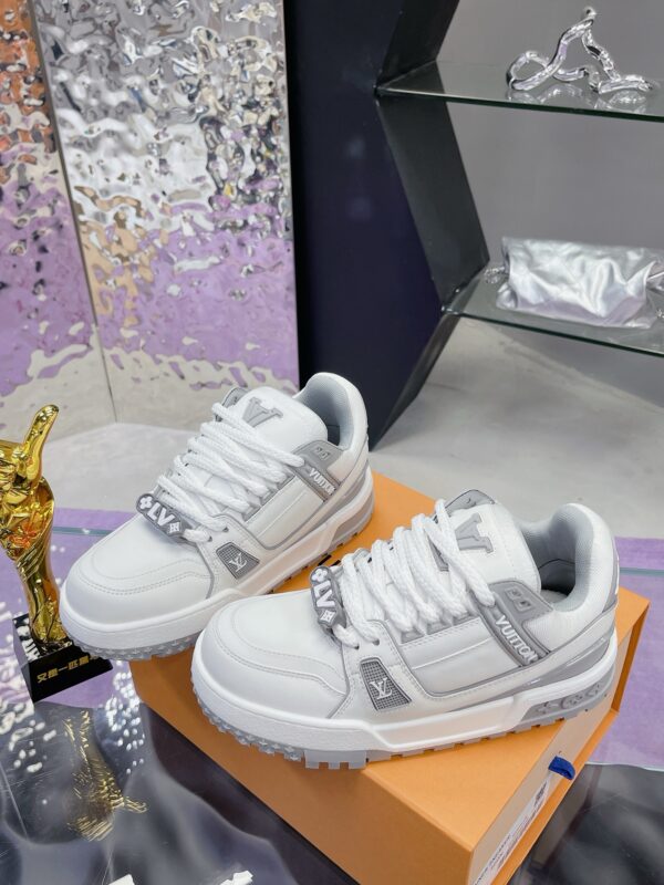 L Home New Color Matching Couples Casual Sports Shoes Skateboard Shoes - 图片 14