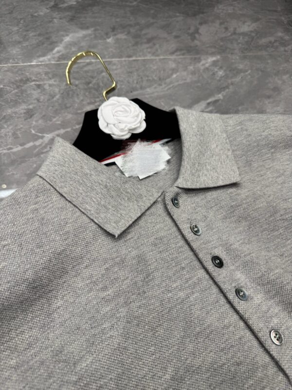 TB side four-bar POLO short sleeve - 图片 3