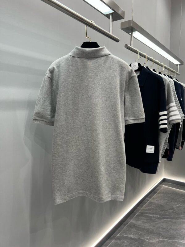 TB side four-bar POLO short sleeve - 图片 2