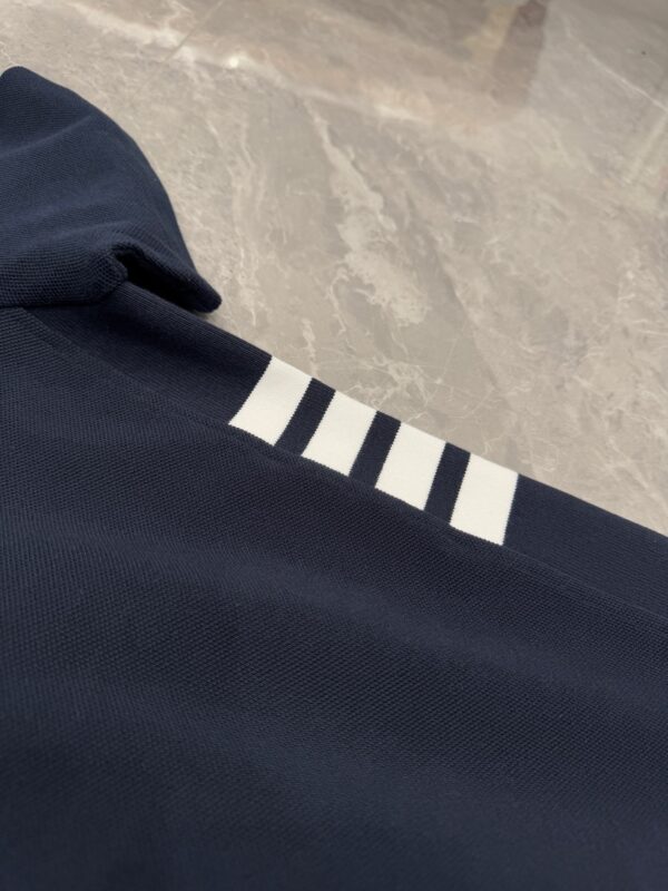 TB side four-bar round collar short sleeve - 图片 6