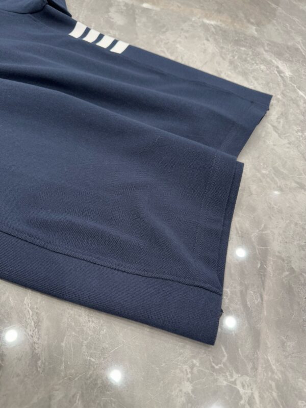 TB side four-bar round collar short sleeve - 图片 5