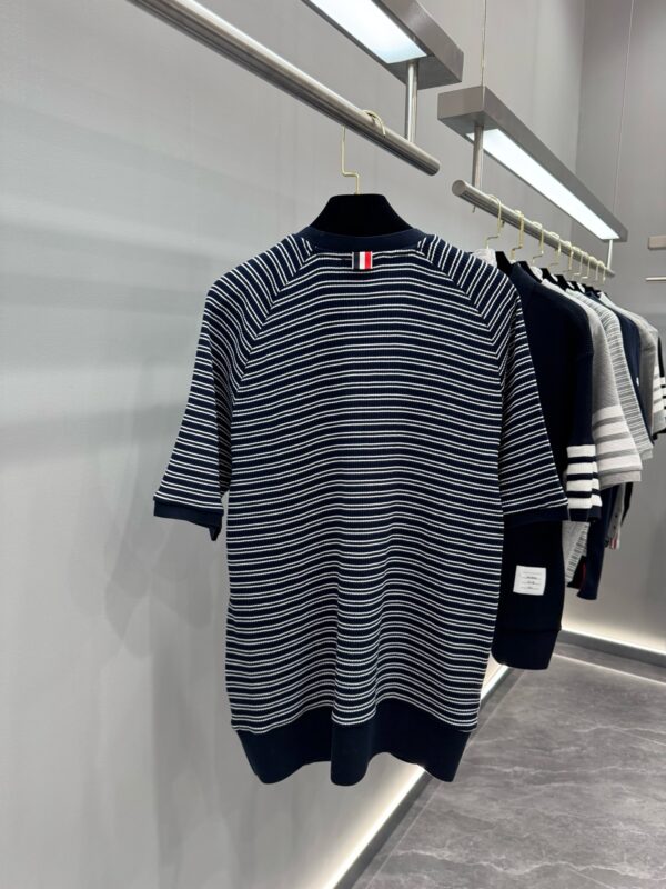 TB24 ss line round neck short sleeve real shot - 图片 2