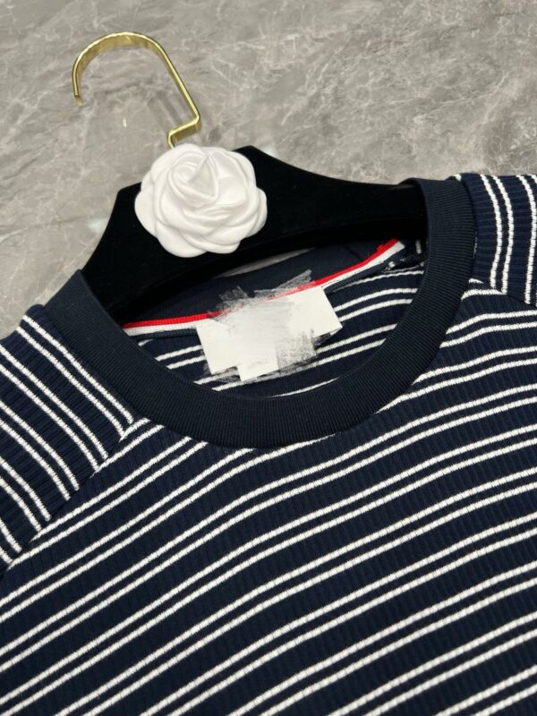 TB24 ss line round neck short sleeve real shot - 图片 3