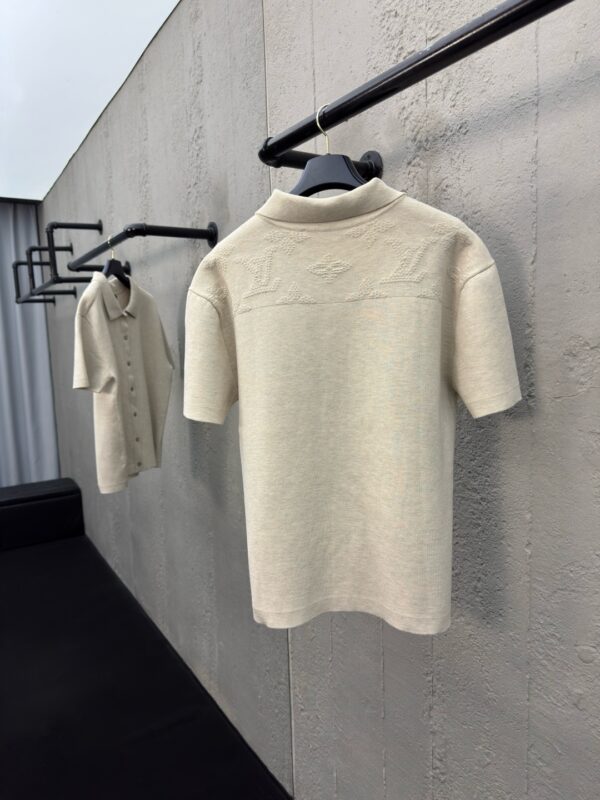 LOUIS VUITTON DARK WOOL POLO SHIRT - 图片 11