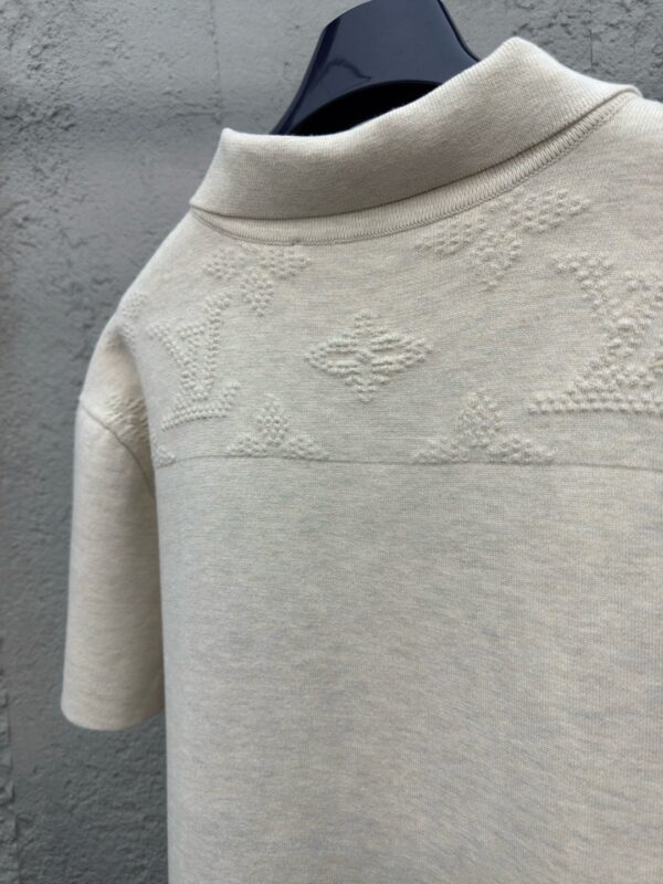 LOUIS VUITTON DARK WOOL POLO SHIRT - 图片 9