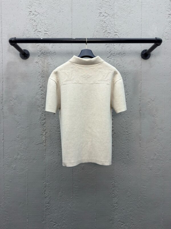 LOUIS VUITTON DARK WOOL POLO SHIRT - 图片 2