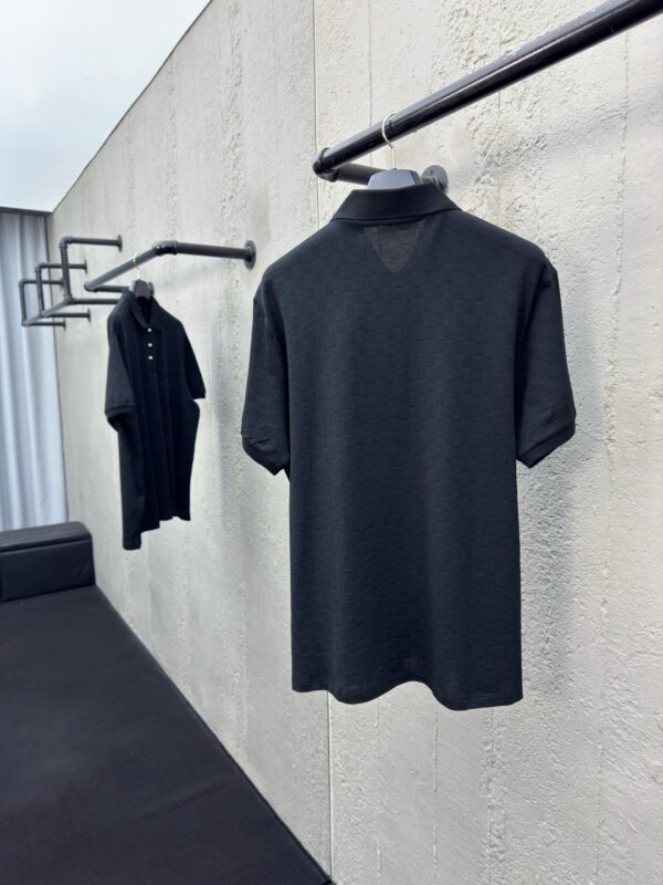 LOUIS VUITTON PIQUÉ PLAID POLO SHIRT - 图片 3